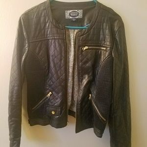 *~Faux Leather Motorbike style jacket~*